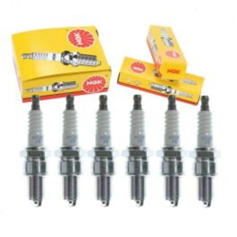 6 pc NGK Standard Spark Plugs for 1990-1998 Hyundai Sonata 3.0L V6