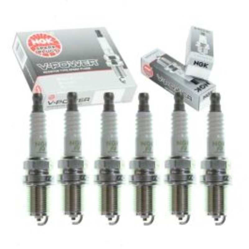6 pc NGK V-Power Spark Plugs for 2004 Suzuki Vitara 2.5L V6