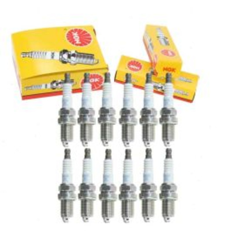 12 pc NGK Standard Spark Plugs for 2003-2005 Mercedes-Benz ML350 3.7L V6