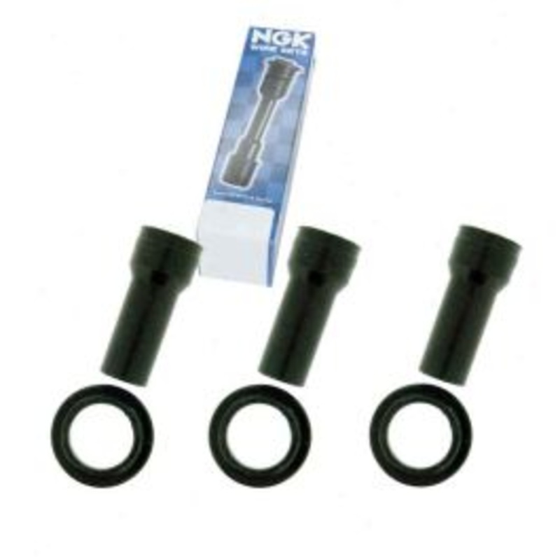 3 pc NGK Ignition Coil Boots for 2007-2009 Hyundai Santa Fe 2.7L V6