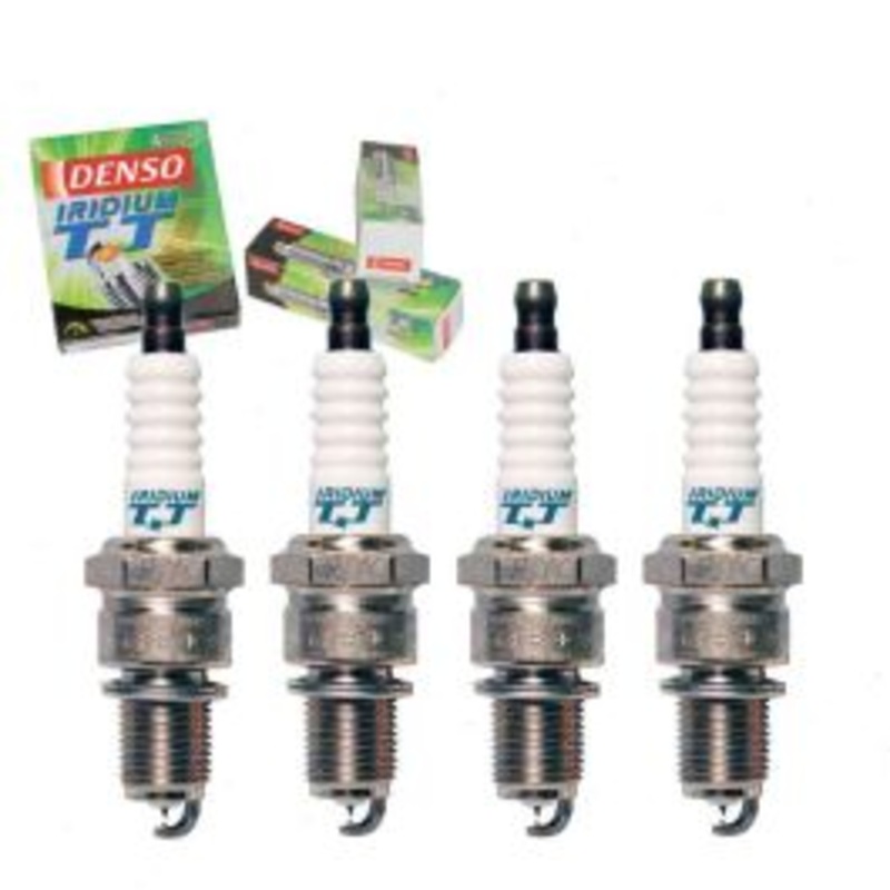 4 pc DENSO Iridium TT Spark Plugs for 1979-1988 Saab 900 2.0L L4