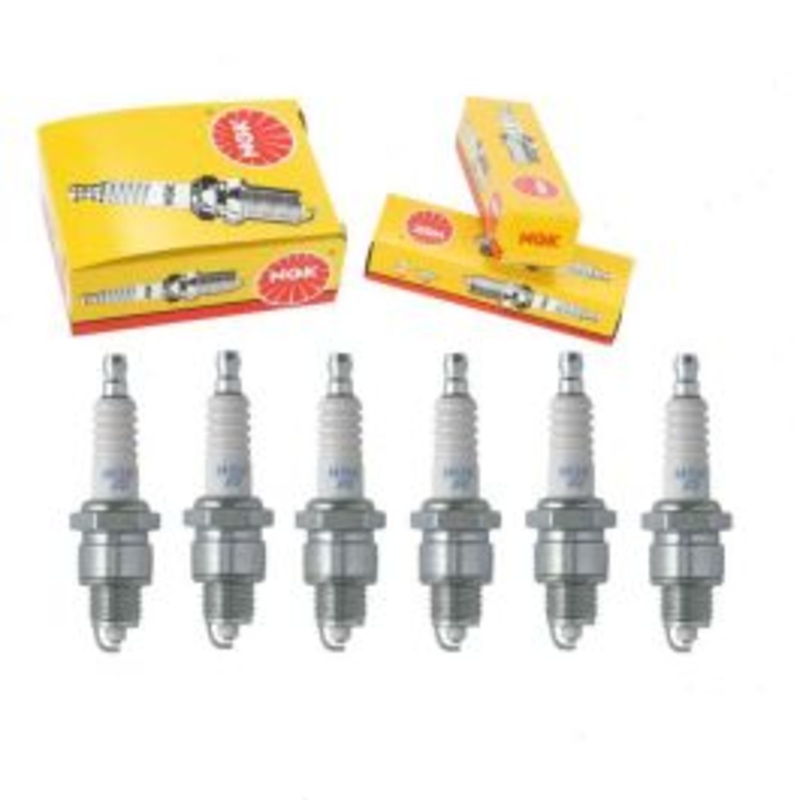 6 pc NGK Standard Spark Plugs for 1963-1967 Jeep Gladiator 3.8L L6