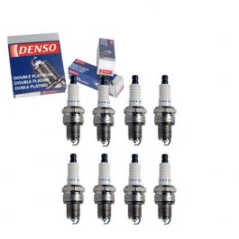 8 pc DENSO Double Platinum Spark Plugs for 1971-1972 Dodge P300 5.9L V8