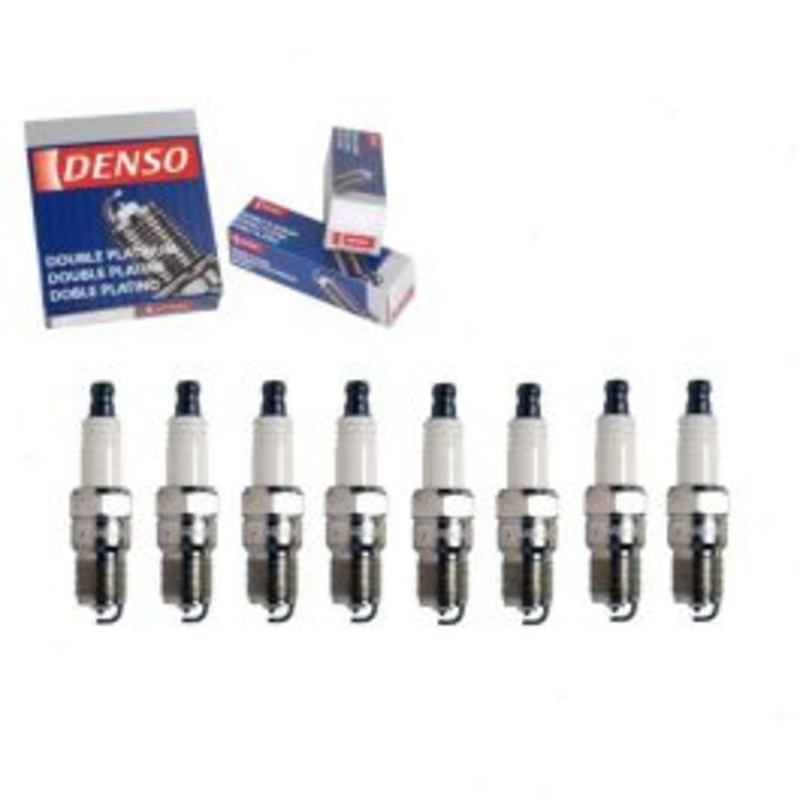 8 pc DENSO Double Platinum Spark Plugs for 1996-2000 Chevrolet C3500 5.7L 7.4L V8