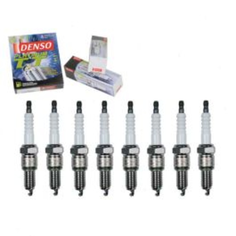8 pc DENSO Platinum TT Spark Plugs for 1993 Rolls-Royce Corniche IV 6.8L V8