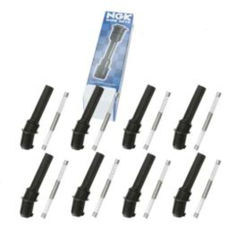 8 pc NGK Ignition Coil Boots for 1999-2004 Ford F-250 Super Duty 5.4L V8
