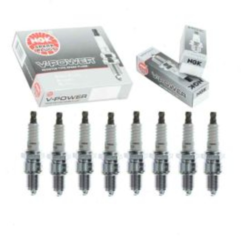 8 pc NGK V-Power Spark Plugs for 1957-1976 Dodge Coronet 4.5L 5.2L 5.3L 5.6L 5.7L 5.8L 5.9L V8