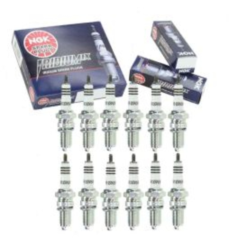 12 pc NGK Iridium IX Spark Plugs for 1992-1996 Lamborghini Diablo 5.7L V12