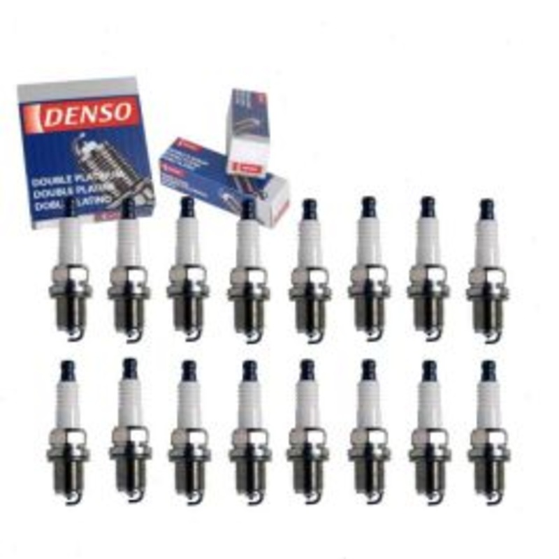 16 pc DENSO Double Platinum Spark Plugs for 2000-2003 Mercedes-Benz ML55 AMG 5.5L V8