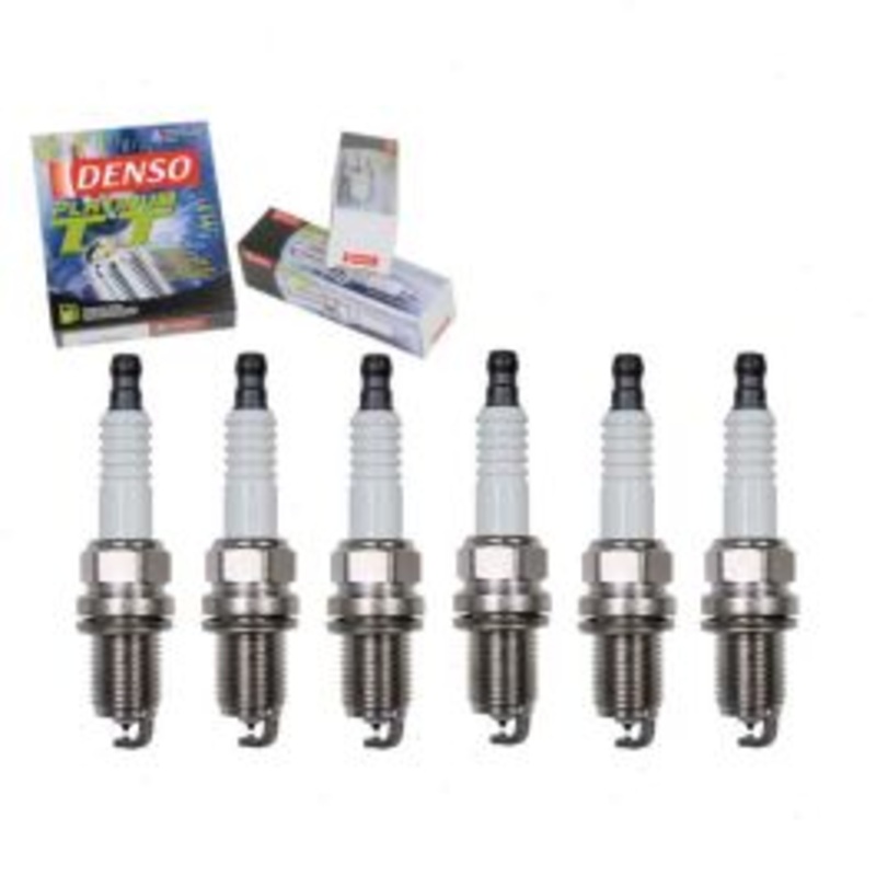 6 pc DENSO Platinum TT Spark Plugs for 2000 BMW 323Ci 2.5L L6