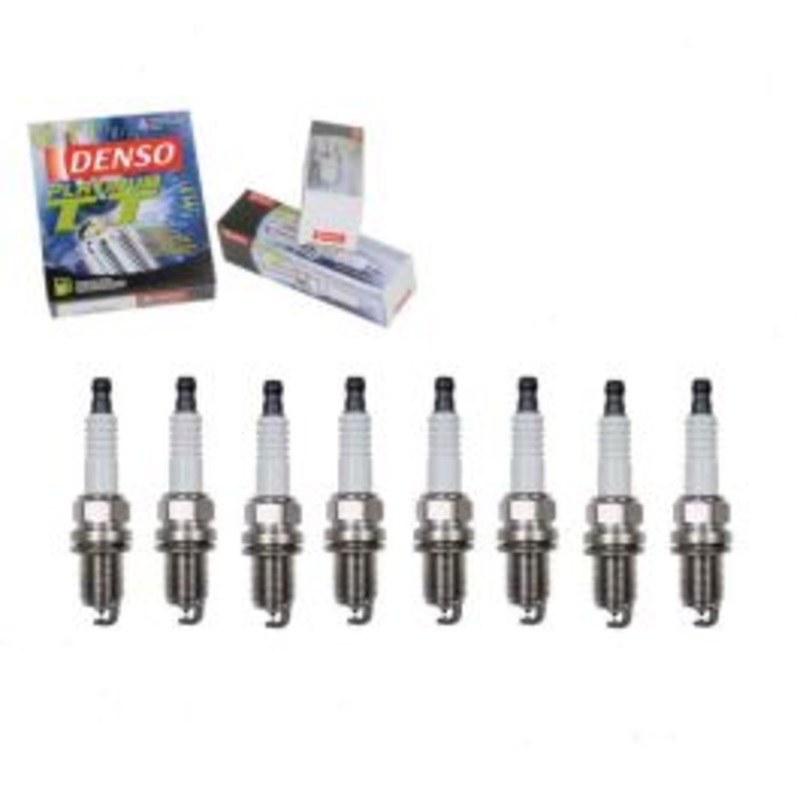 8 pc DENSO Platinum TT Spark Plugs for 2003-2009 Toyota 4Runner 4.7L V8