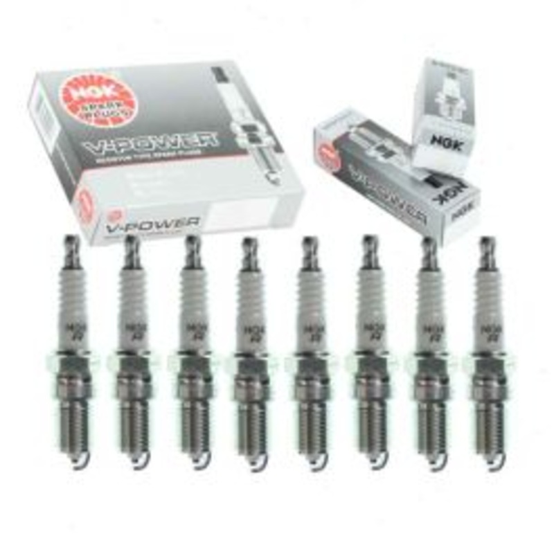 8 pc NGK V-Power Spark Plugs for 2000-2014 Chevrolet Suburban 1500 5.3L 6.0L V8