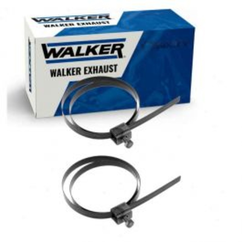 2 pc Walker Exhaust Muffler Straps for 1987 GMC V2500 5.7L V8