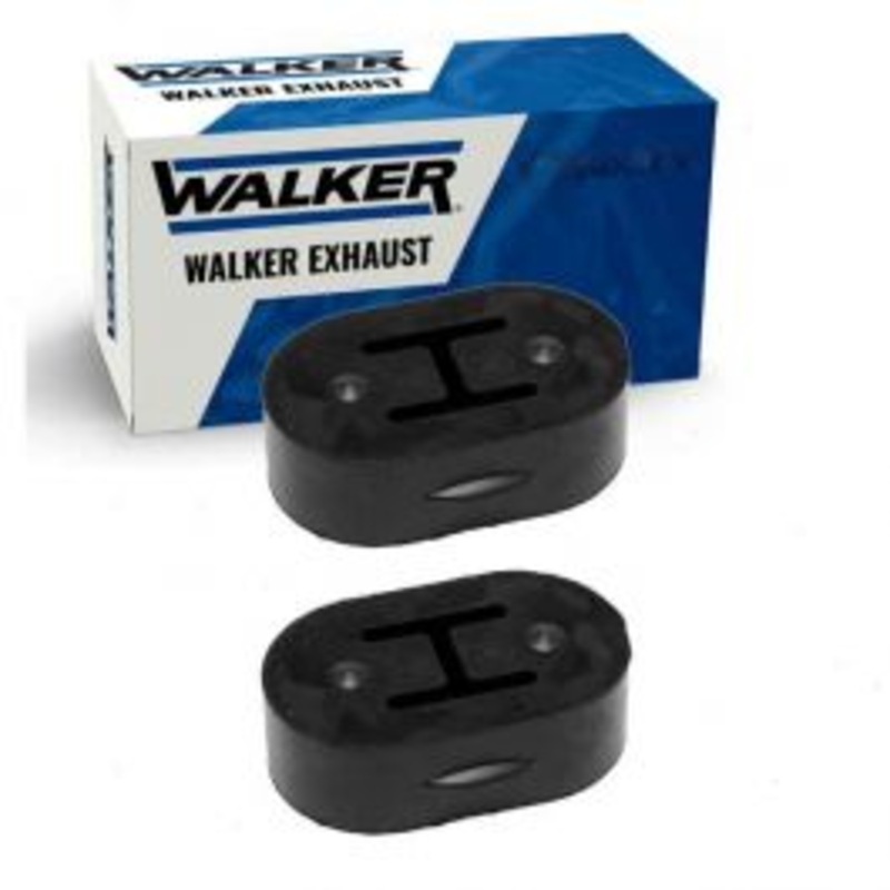 2 pc Walker Exhaust System Insulators for 1991-1998 Saturn SL2 1.9L L4