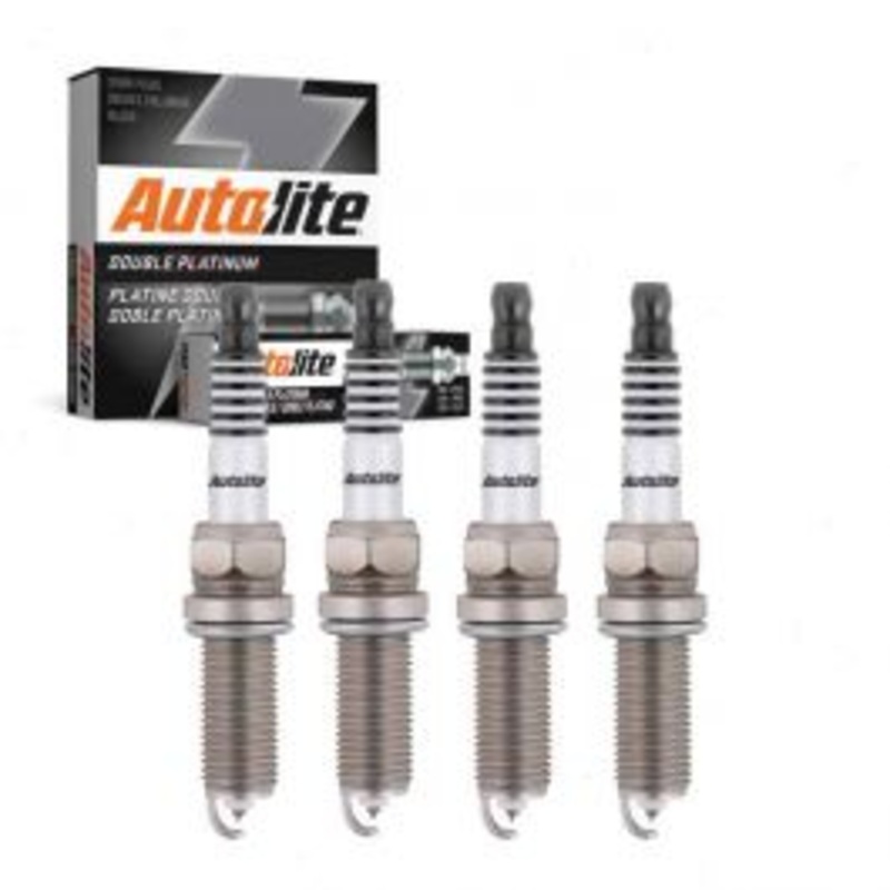 4 pc Autolite Double Platinum Spark Plug for 2010-2016 Toyota Prius