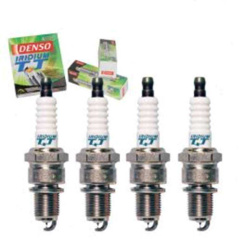 4 pc DENSO Iridium TT Spark Plugs for 1971-1972 Mercury Capri 1.6L L4