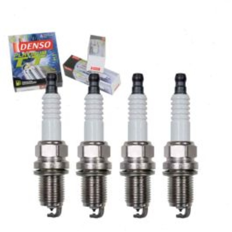 4 pc DENSO Platinum TT Spark Plugs for 2000-2009 Honda CR-V 2.0L 2.4L L4