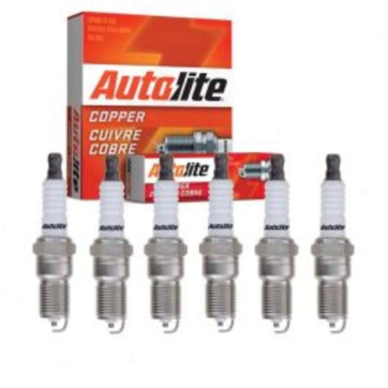 6 pc Autolite Copper Core 605 Spark Plugs