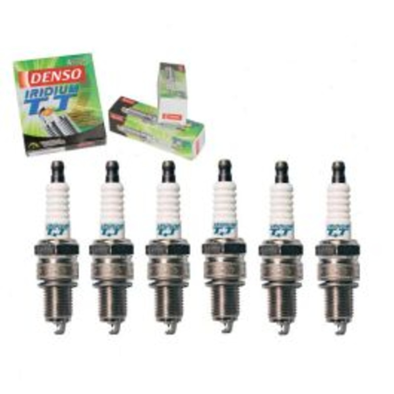 6 pc DENSO Iridium TT Spark Plugs for 1989-1995 Plymouth Acclaim 3.0L V6