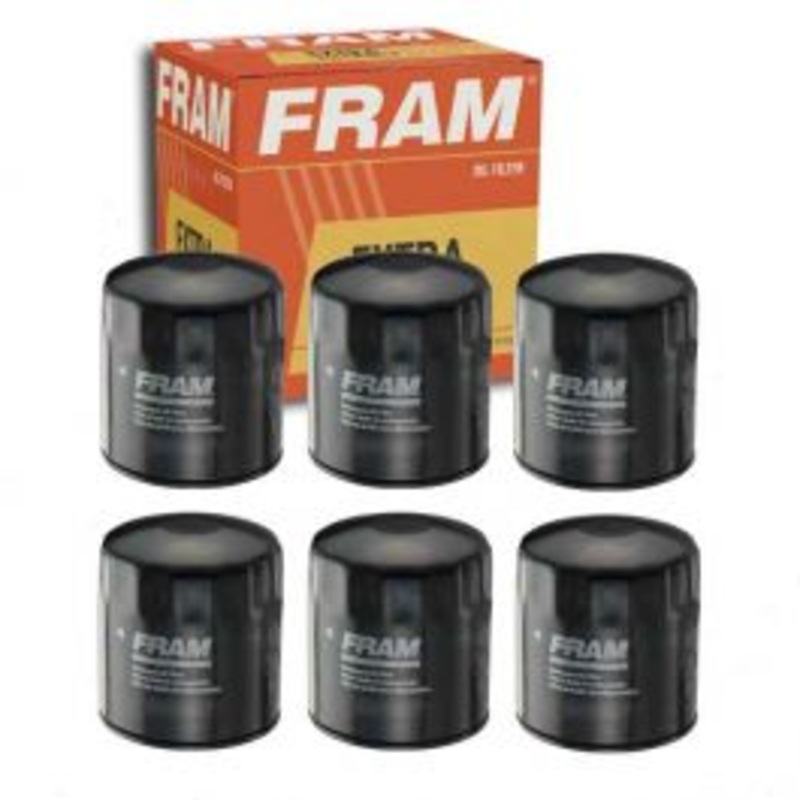 6 pc FRAM Extra Guard PH6010A Engine Oil Filters