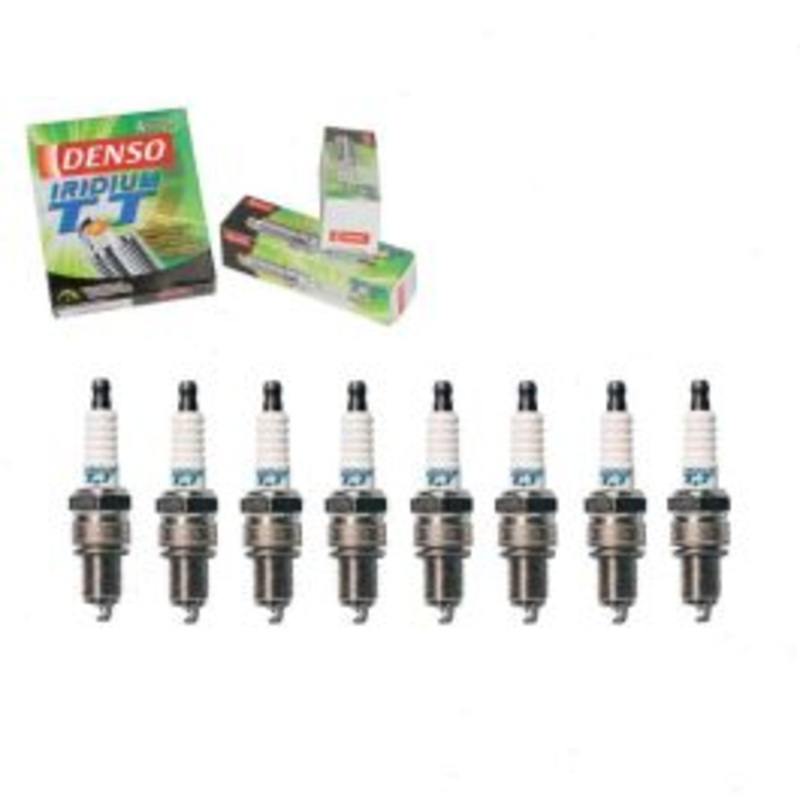 8 pc DENSO Iridium TT Spark Plugs for 1969-1973 GMC C25 C2500 Suburban 5.0L V8
