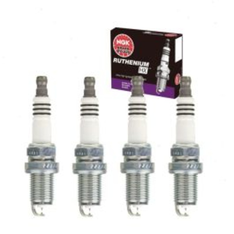 4 pc NGK Ruthenium HX Spark Plugs for 2009 Jeep Patriot 2.4L L4