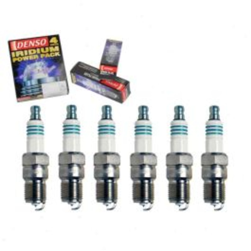 6 pc DENSO Iridium Power Spark Plugs for 1986-1987 Mercury Sable 3.0L V6