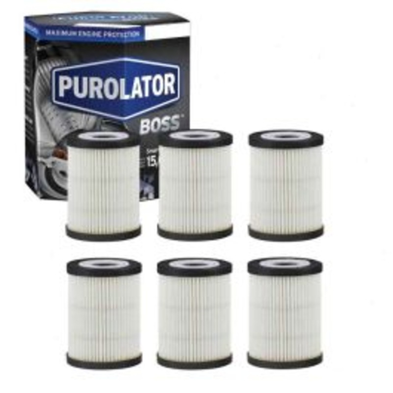 6 pc Purolator BOSS PBL25609 Engine Oil Filters