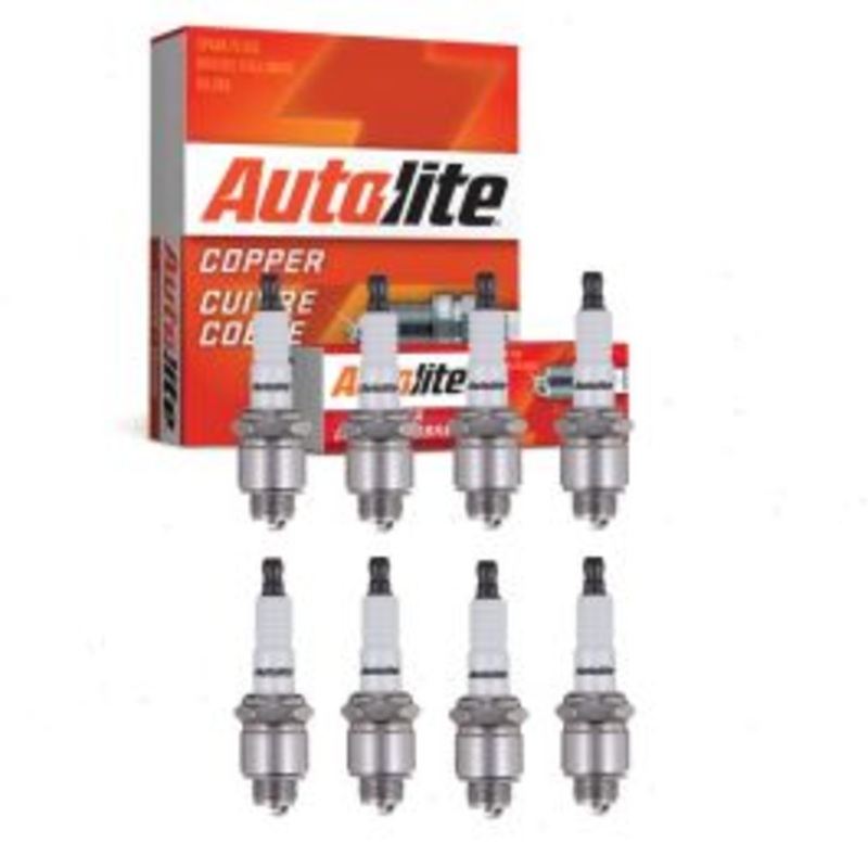8 pc Autolite Copper Core Spark Plugs for 1957-1959 Chevrolet 3100 4.6L V8