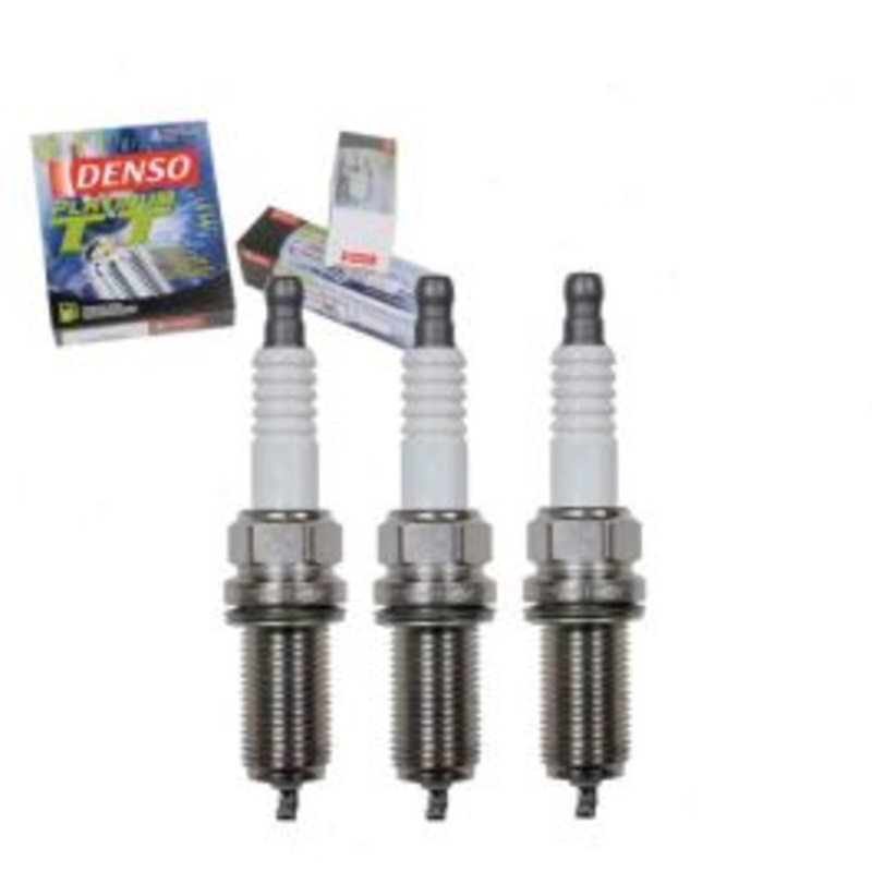 3 pc DENSO Platinum TT Spark Plugs for 2000-2006 Honda Insight 1.0L L3