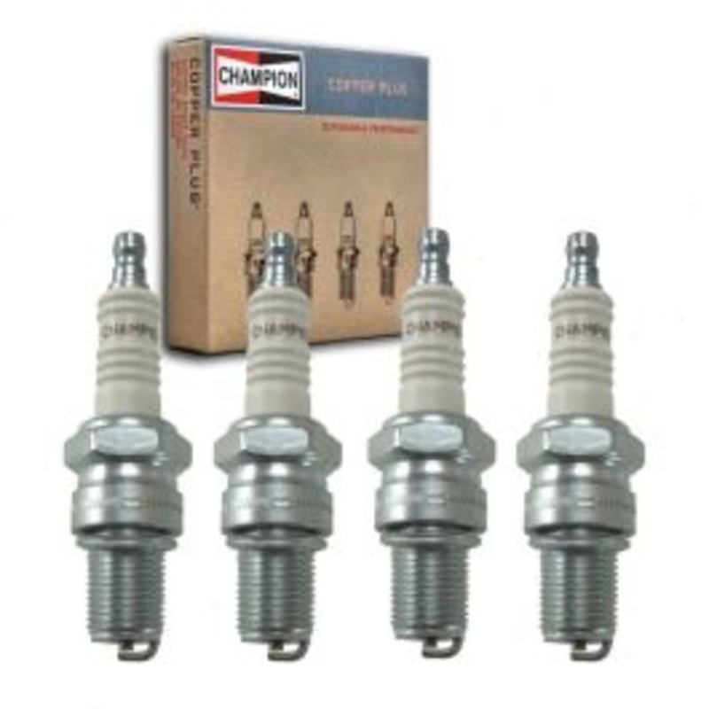 4 pc Champion Copper Plus Spark Plugs for 1951-1957 Alfa Romeo 1900C 1.9L 2.0L L4