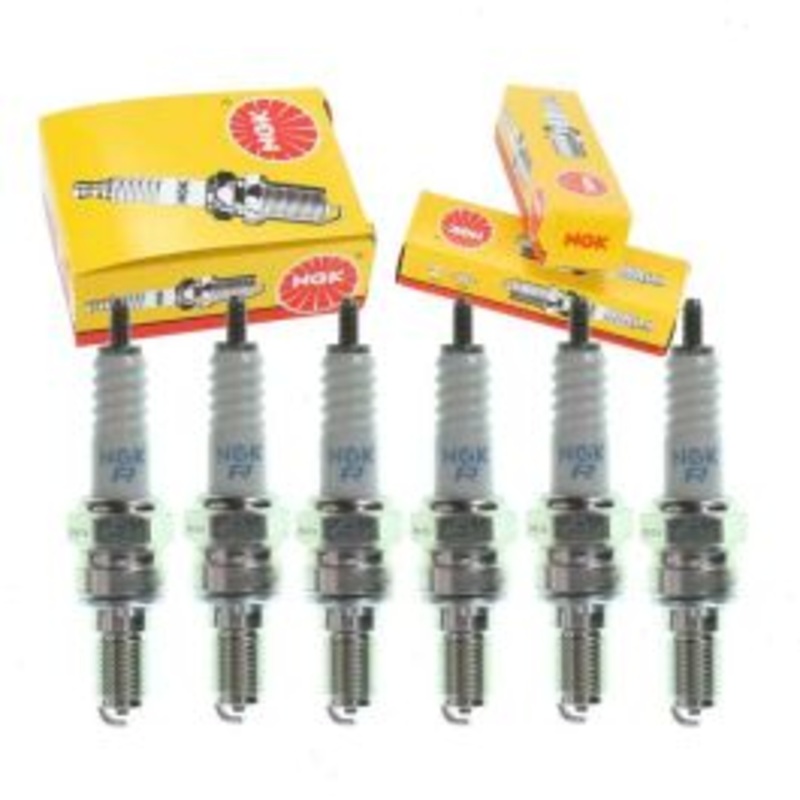 6 pc NGK Standard 5666 CR8EH-9 Spark Plugs