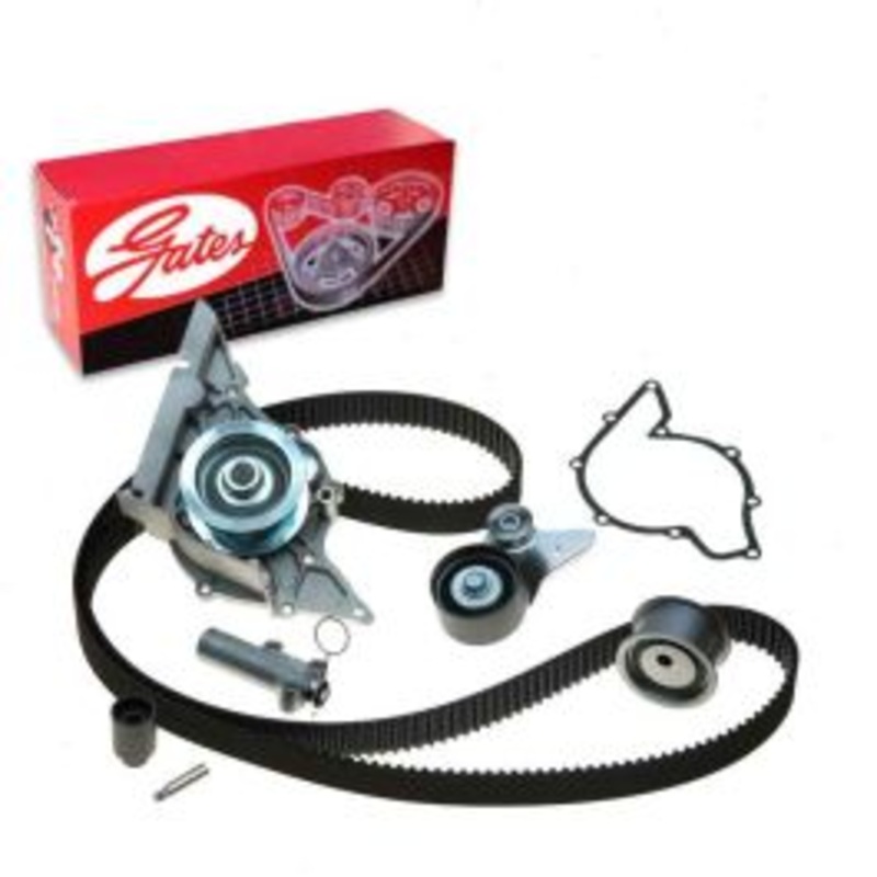 Gates PowerGrip Timing Belt Kit with Water Pump for 2003-2004 Audi RS6 4.2L V8