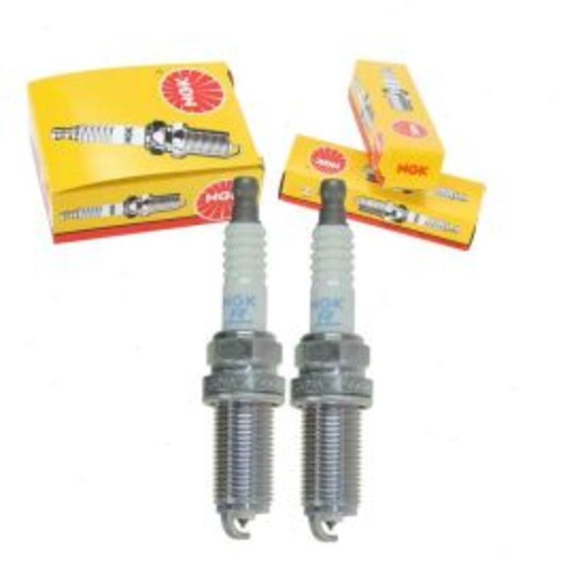 2 pc NGK Standard 6499 LFR4A-E Spark Plugs