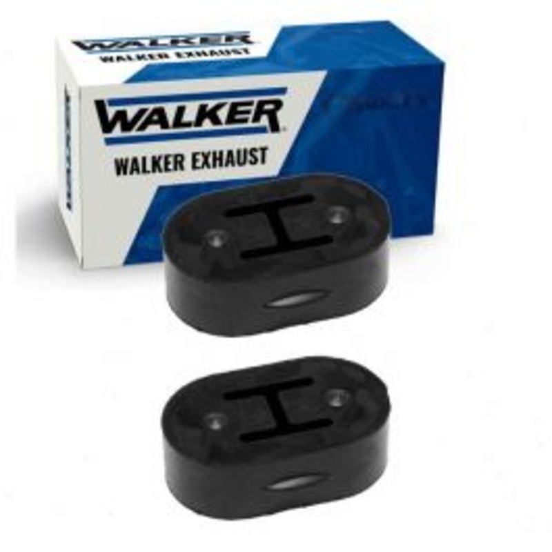 2 pc Walker Muffler Assm Exhaust System Insulators for 2008-2010 Dodge Grand Caravan 4.0L V6