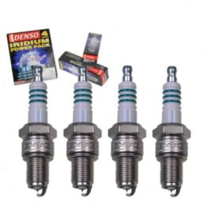 4 pc DENSO Iridium Power Spark Plugs for 1971 BMW 1802 1.8L L4