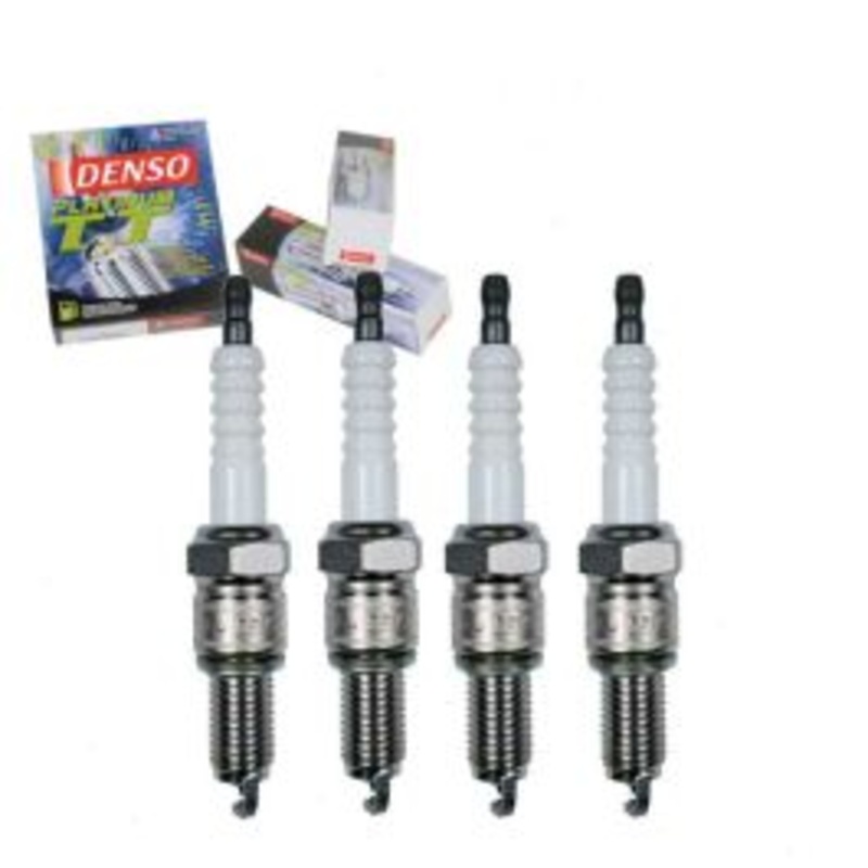 4 pc DENSO Platinum TT Spark Plugs for 1992-2001 Mitsubishi Mirage 1.5L L4
