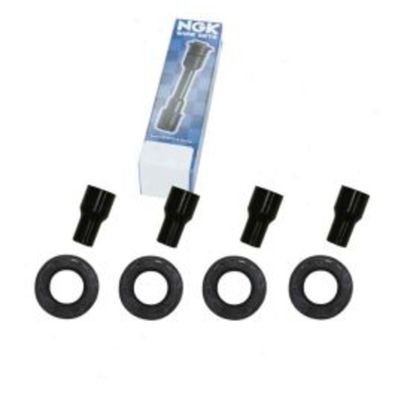 4 pc NGK Ignition Coil Boots for 2000-2012 Toyota Corolla 1.8L 2.4L L4