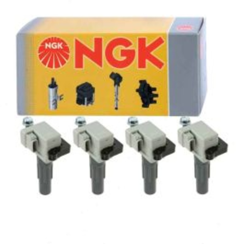 4 pc NGK Ignition Coils for 2006 Saab 9-2X 2.5L H4