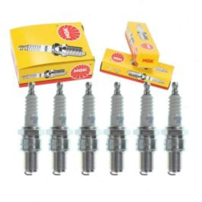6 pc NGK Standard Spark Plugs for 1967-1969 GMC C25 C2500 Pickup 4.8L L6