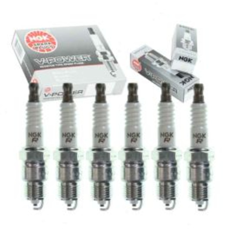 6 pc NGK V-Power Spark Plugs for 1980 Buick Century 3.8L V6