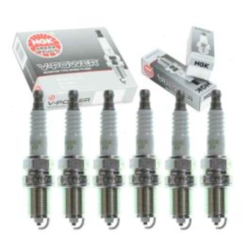 6 pc NGK V-Power Spark Plugs for 1988 Toyota 4Runner 3.0L V6