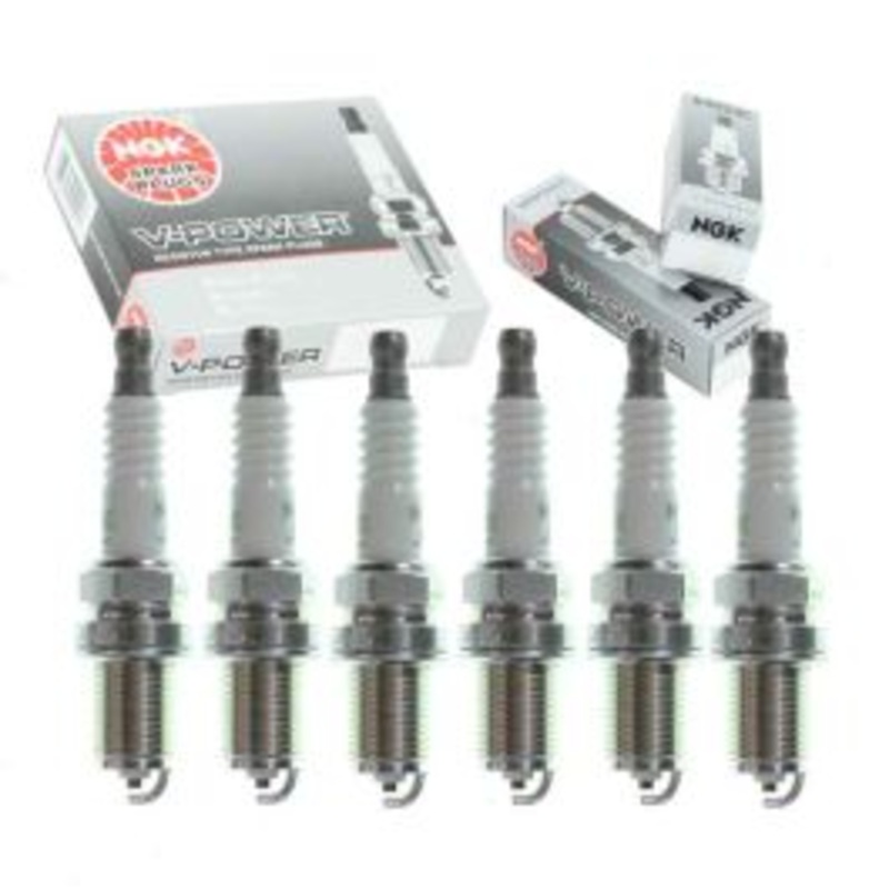 6 pc NGK V-Power Spark Plugs for 2002-2003 Saturn Vue 3.0L V6