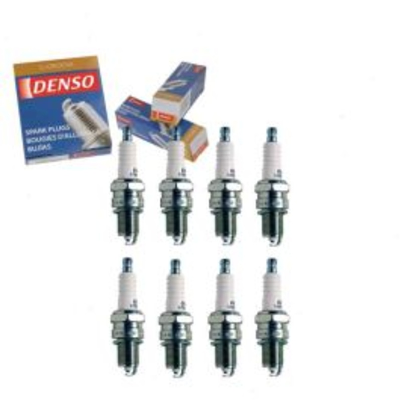 8 pc DENSO Standard U-Groove Spark Plugs for 1968-1974 Dodge D300 Pickup 5.2L 5.9L V8