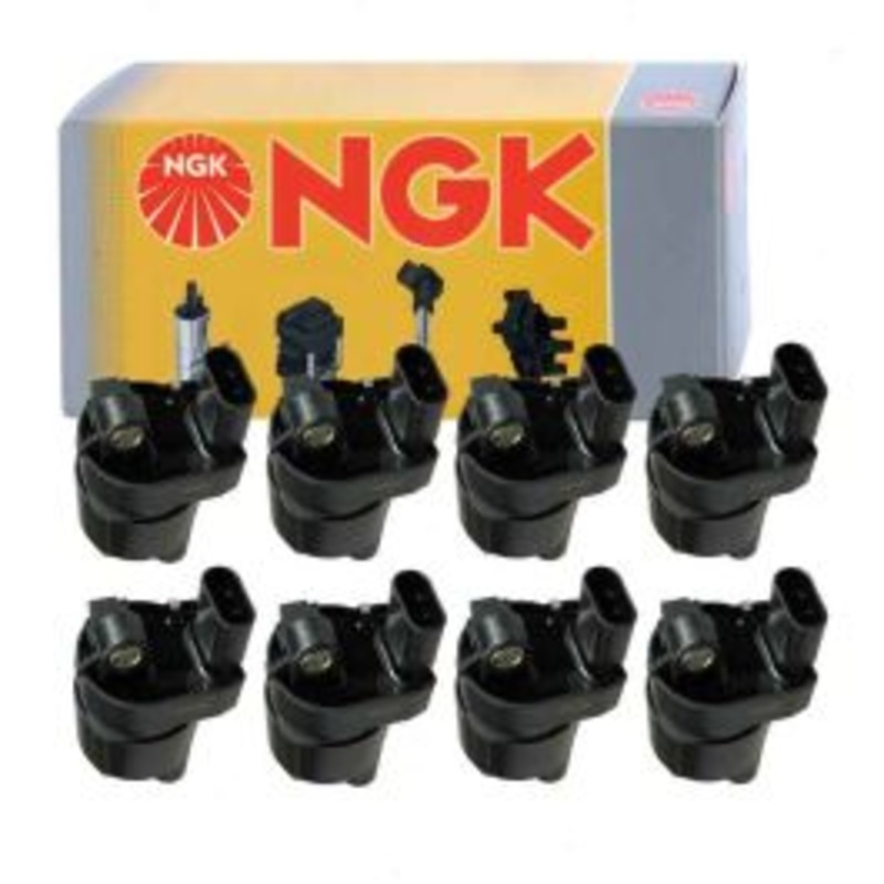 8 pc NGK Ignition Coils for 2007-2014 GMC Yukon 4.8L 5.3L 6.0L 6.2L V8