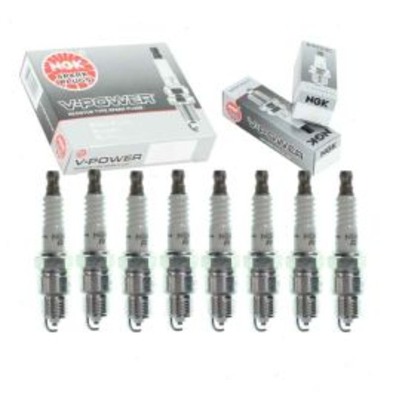 8 pc NGK V-Power Spark Plugs for 1977-1985 Mercury Grand Marquis 4.2L 5.0L 5.8L 6.6L 7.5L V8