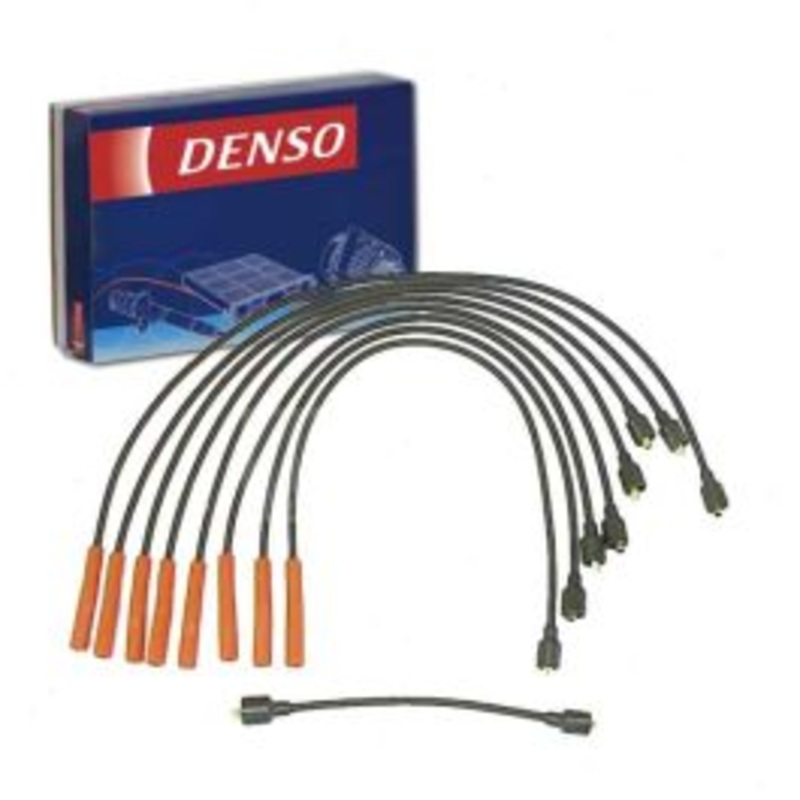 DENSO Spark Plug Wire Set for 1974 Dodge M300 5.2L V8