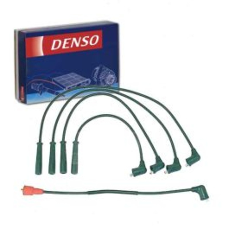 DENSO Spark Plug Wire Set for 1988-1992 Mazda MX-6 2.2L L4