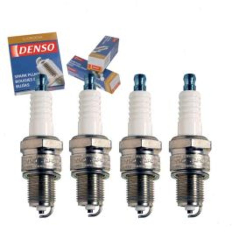 4 pc DENSO Standard U-Groove Spark Plugs for 1986 Renault R5 2.2L L4