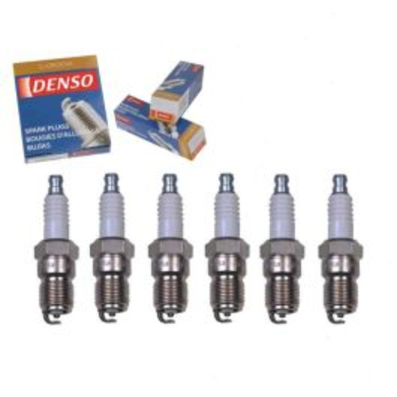 6 pc DENSO Standard U-Groove Spark Plugs for 1990-1992 Ford Probe 3.0L V6